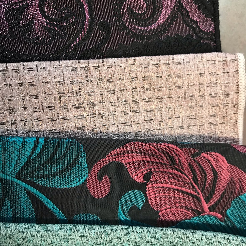 Set of 6 Vintage Pocket Squares - Picture 2 of 4